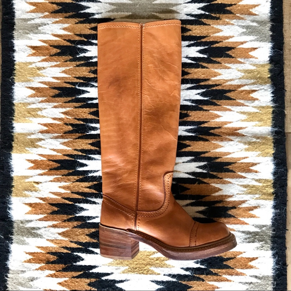 Vintage 1970s Bort Carleton Campus Boots Sz 5.5-6